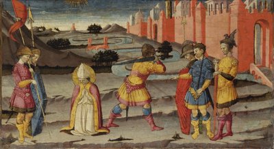 Il martirio di San Gennaro da Neri di Bicci